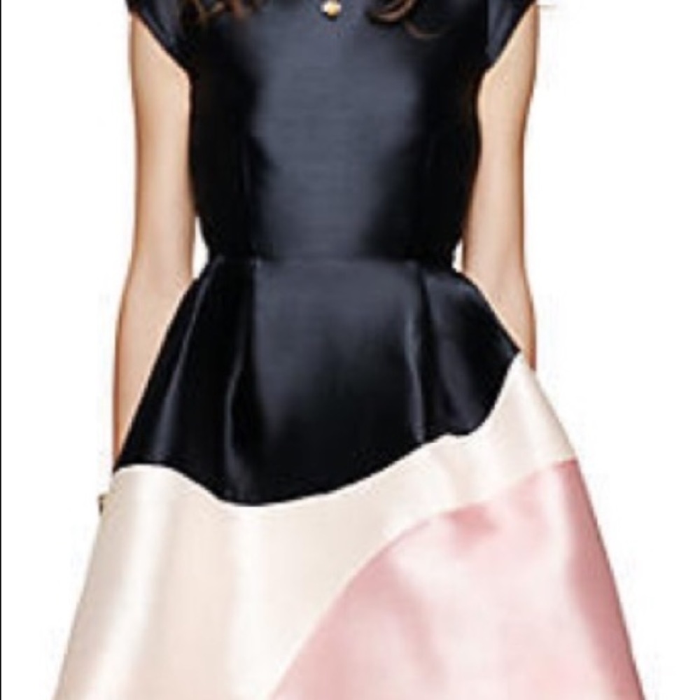 Kate Spade color block fit and flare dress